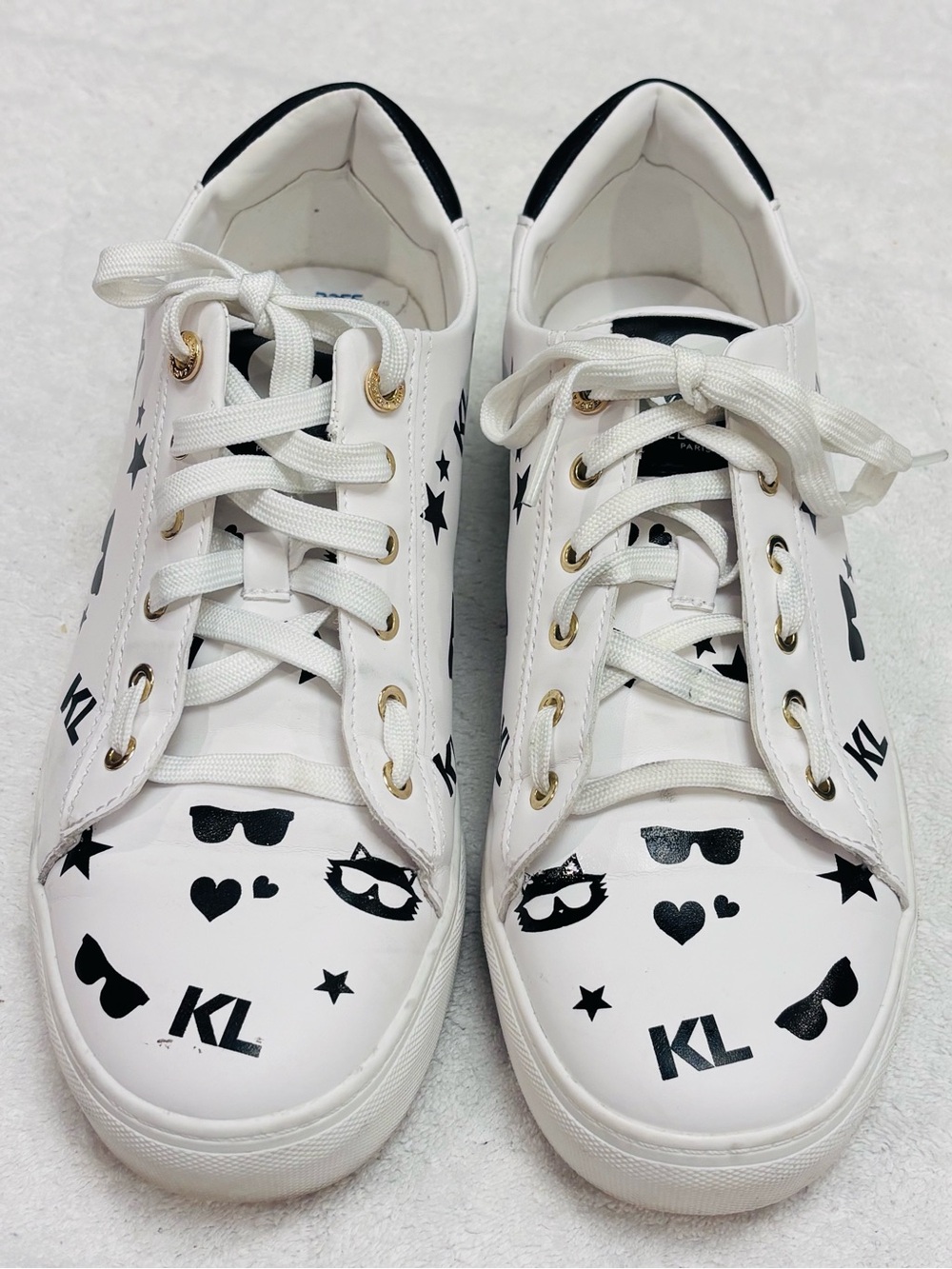 Almost Brand New Sneakers By Karl Lagerfeld - Size 10M USA / 41B Euro - Box 19